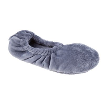 Nestwell&trade; Plush Footie in Sharkskin