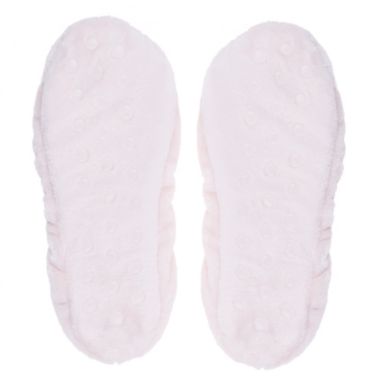 Nestwell&trade; Plush Footie in Silvery Peony. View a larger version of this product image.