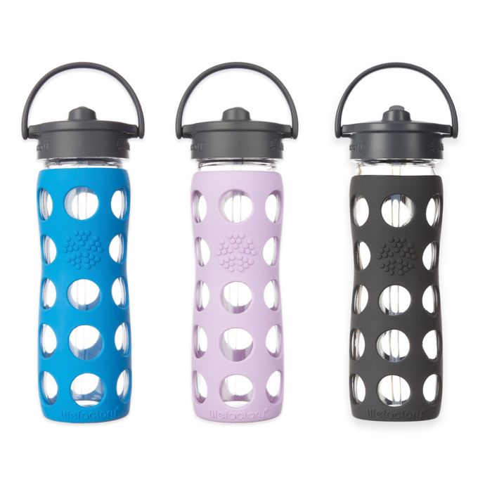 Lifefactory® Glass Water Bottle With Straw Cap Bed Bath And Beyond Canada 5975