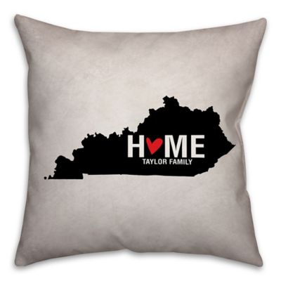 16x16 Multicolor Whyitsme Design Funny 606 Area Code KY Kentucky Souvenir Throw Pillow