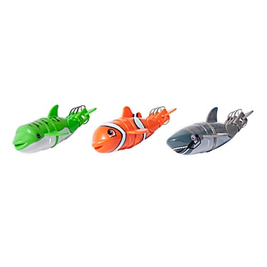 Lil Fishy&#39;s Mini Fish &amp; Sharks Pool Toy. View a larger version of this product image.