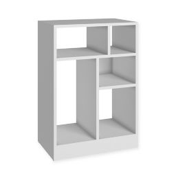 Wood Metal Bookcases White Black Bookcases Bed Bath Beyond