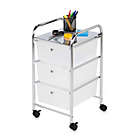 Alternate image 2 for Honey-Can-Do&reg; Steel 3-Drawer Rolling Storage Cart