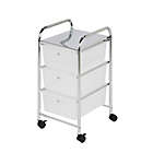 Alternate image 0 for Honey-Can-Do&reg; Steel 3-Drawer Rolling Storage Cart