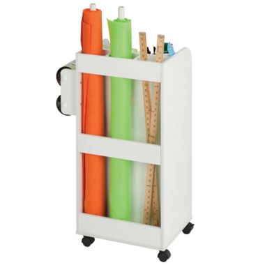 Honey-Can-Do&reg; Craft Storage Cart in White. View a larger version of this product image.