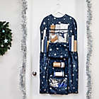 Alternate image 1 for Honey-Can-Do&reg; Deluxe Hanging Wrapping Paper Organizer in Navy