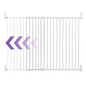 Dreambaby&reg; Broadway Wide and Tall Expandable Gate in White