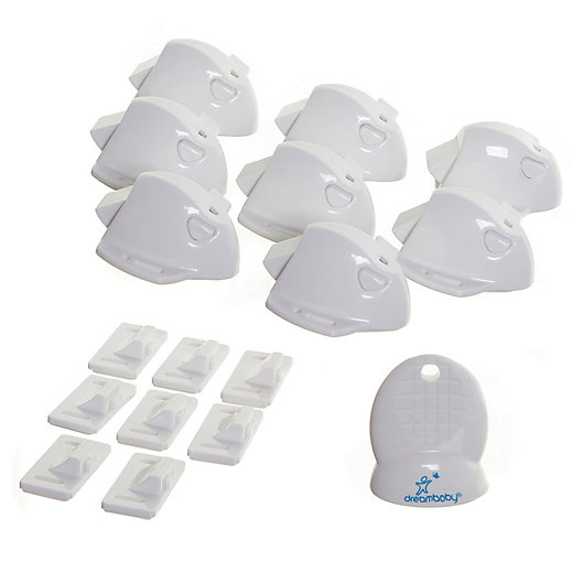 Alternate image 1 for Dreambaby® 8-Pack Adhesive Magnetic Locking System