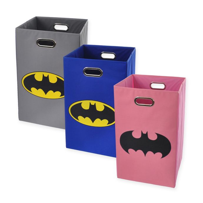 Modern Littles Batman Folding Laundry Basket Bed Bath & Beyond