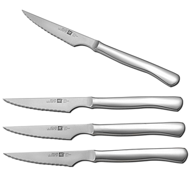 ZWILLING Stainless Steel 4-Piece Steak Knife Set. View a larger version of this product image.
