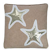 Levtex Home Blue Maui Starfish Square Throw Pillow