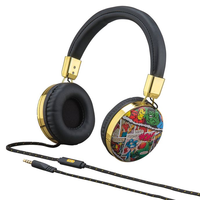 Marvel® Comics Fashion Headphones Bed Bath and Beyond Canada
