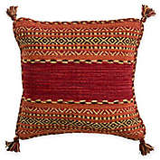 Surya Ganale 20-Inch Square Throw Pillow in Cherry