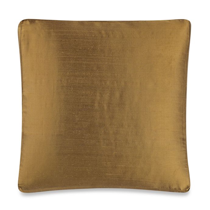 Aura Silk Dupioni Box Square Throw Pillow Bed Bath & Beyond
