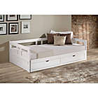 Alternate image 1 for Alaterre Melody Twin Day Bed with Storage in White