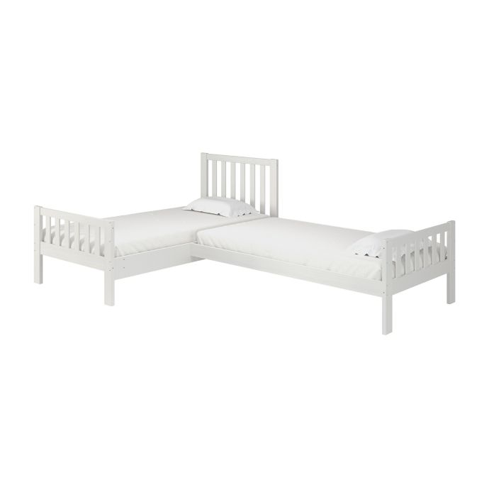 Aurora L Shaped Corner Twin Bunk Bed Bed Bath Beyond