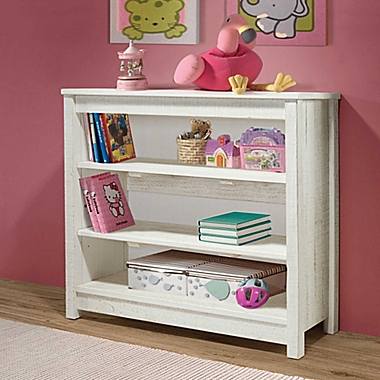 Rustic Mini Bookcase in White. View a larger version of this product image.