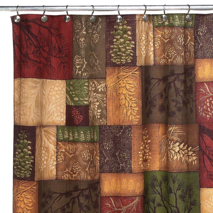 Avanti Adirondack Pine Shower Curtain Bed Bath Beyond