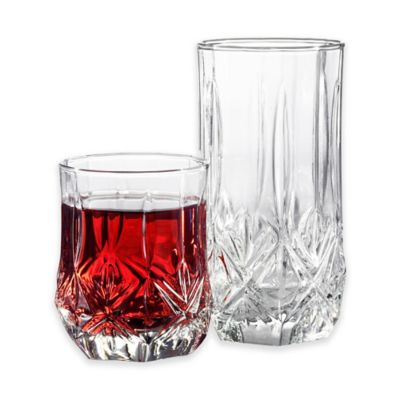 Luminarc Brighton 16-Piece Drinkware Set | Bed Bath And Beyond Canada