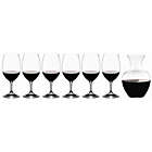 Alternate image 0 for Riedel&reg; Ouverture 6-Piece Magnum Wine Glass Set with Apple Decanter