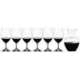 Riedel® Ouverture 6-Piece Magnum Wine Glass Set with Apple Decanter