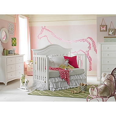 Ti Amo Catania 4-In-1 Convertible Crib in Snow White. View a larger version of this product image.