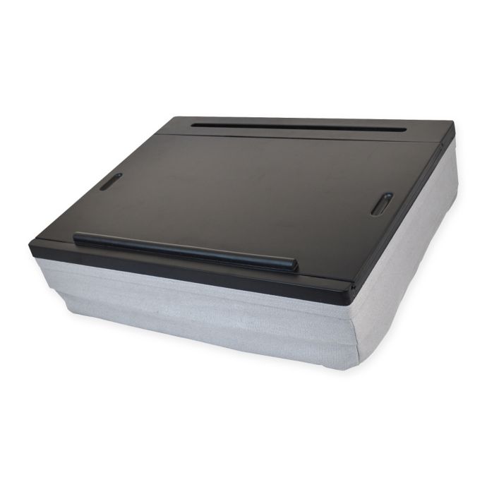 Lap Desk In Black Grey Bed Bath Beyond