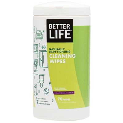 Better Life&reg; Naturally Filth-Fighting 70-Count All Purpose Cleaning Wipes