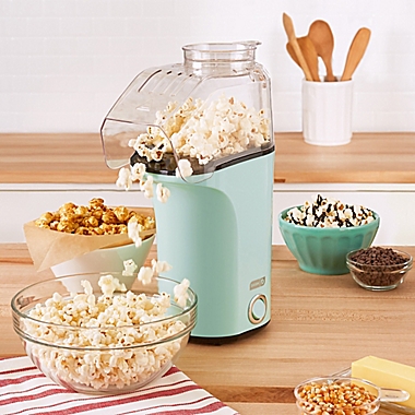 Dash&reg; Fresh Pop Popcorn Maker in Aqua. View a larger version of this product image.