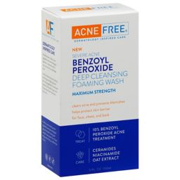 AcneFree® 5 oz. Severe Acne Benzoyl Peroxide Deep Cleansing Foaming Wash