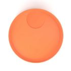 Alternate image 2 for Kizingo Nudge Plate in Dark Blue/Orange (Set of 2)
