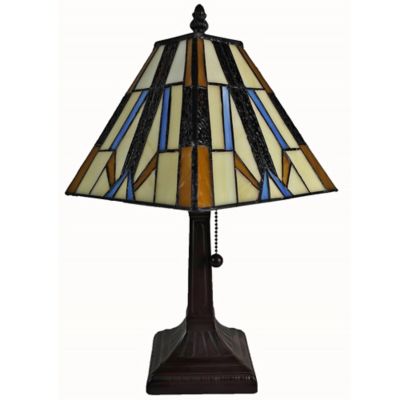 Mission Style Table Lamps Bed Bath, Prairie Style Pillar Accent Table Lampe