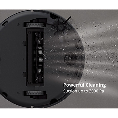 Trifo Emma Essential Robot Vacuum Cleaner in Black/Silver. View a larger version of this product image.