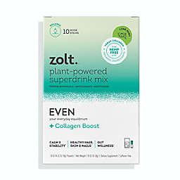 Zolt™ Plant-Powered Superdrink Even +Collagen Boost for Balance in Lime Mint