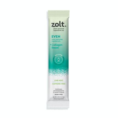 Zolt&trade; Plant-Powered Superdrink Even +Collagen Boost for Balance in Lime Mint. View a larger version of this product image.