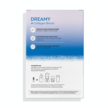 Zolt&trade; Plant-Powered Superdrink Dreamy&trade; +Collagen Boost for Sleep in Ginger Honey Tea. View a larger version of this product image.