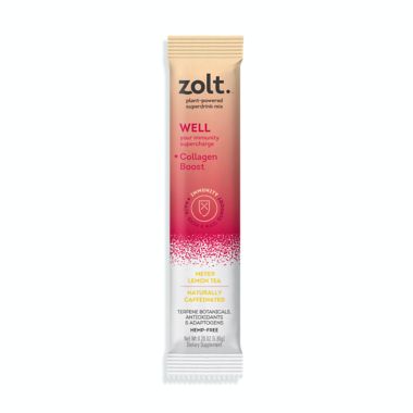 Zolt&trade; Plant-Powered Superdrink Well +Collagen Boost for Immunity in Meyer Lemon Tea. View a larger version of this product image.