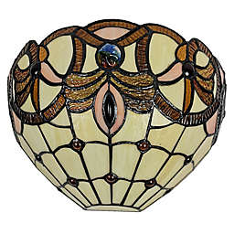 Tiffany Style Vintage 8-Inch Wall Sconce
