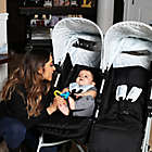 Alternate image 1 for Your Babiie MAWMA By Snooki Chelsea Double Stroller in Marble