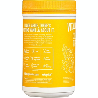 Vital Proteins&reg; 11.5 oz. Collagen Peptides in Vanilla. View a larger version of this product image.