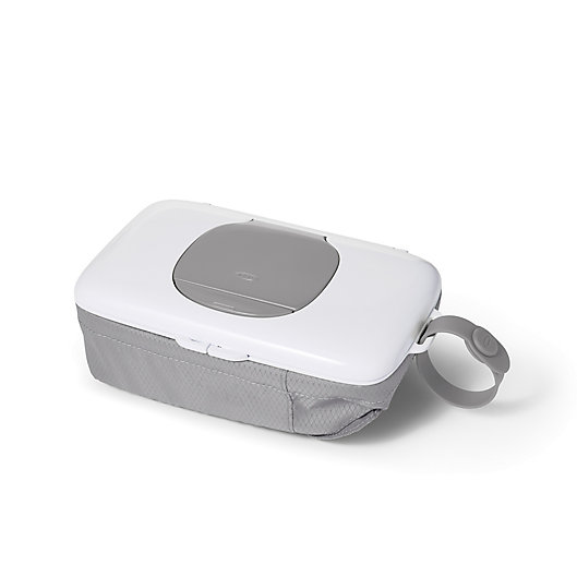 Alternate image 1 for OXO tot® On-the-Go Wipes Dispenser with Diaper Pouch in Grey