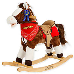 Rockin' Rider Laredo Rocking Horse in Brown
