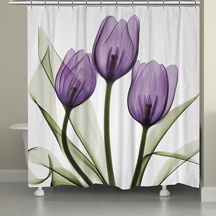 tulip shower curtain