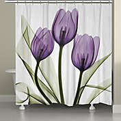 Laural Home&reg; Tulips Shower Curtain