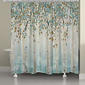 Laural Home&reg; Dream Forest Shower Curtain in Grey/Blue