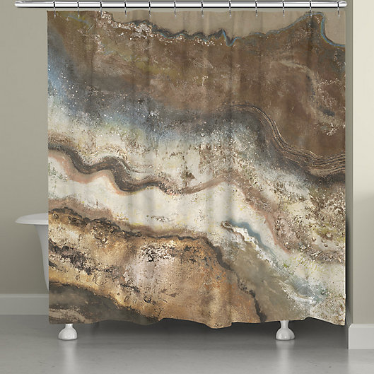Alternate image 1 for Laural Home® Lava Flow Shower Curtain