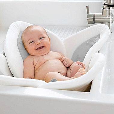 Blooming Baby&trade; Blooming Bath Lotus in Grey. View a larger version of this product image.