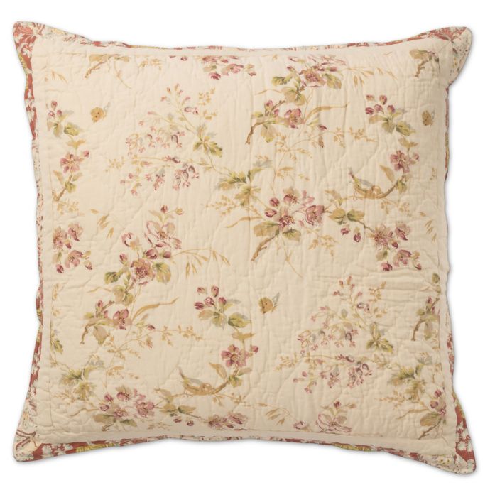 Gracie Euro Pillow Sham In Ivory Bed Bath Beyond