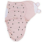 Alternate image 1 for Ely&#39;s &amp; Co.&reg; Size 3-6M 3-Pack Cotton Knit Swaddle Blankets in Pink