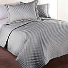 Alternate image 0 for Clean Living Diamond Water/Stain Resistant Twin Quilt in Silver